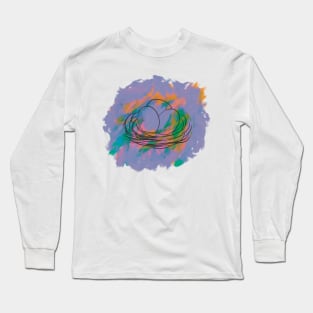 Easter egg paint Long Sleeve T-Shirt